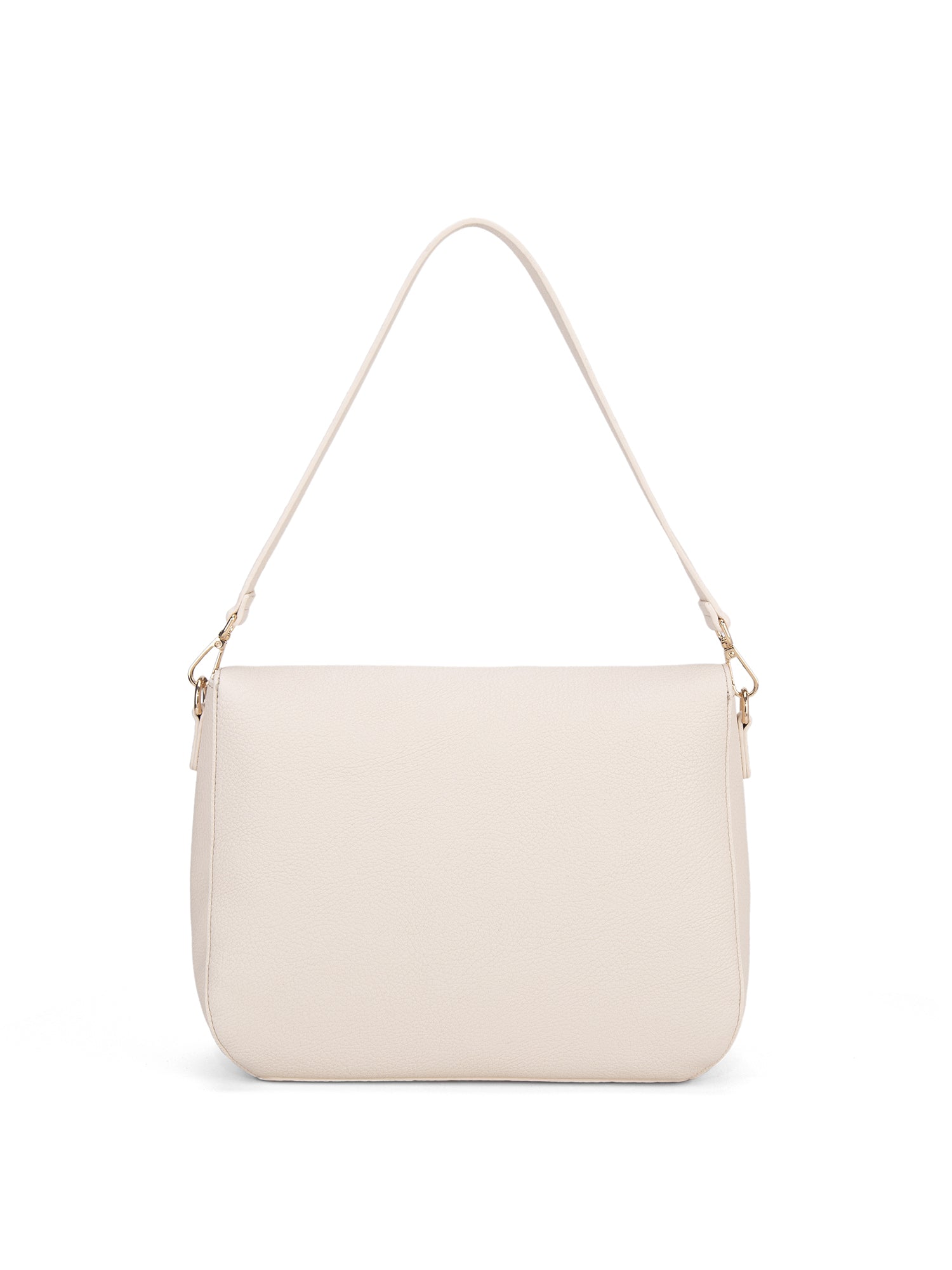 Borsa a spalla da donna 100% pelle vegana PU 740-1PT-BISCUIT Diana&co