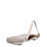 Borsa a spalla convertibile in zaino Vera pelle 07144-S86 GRIGIO Roberta Rossi