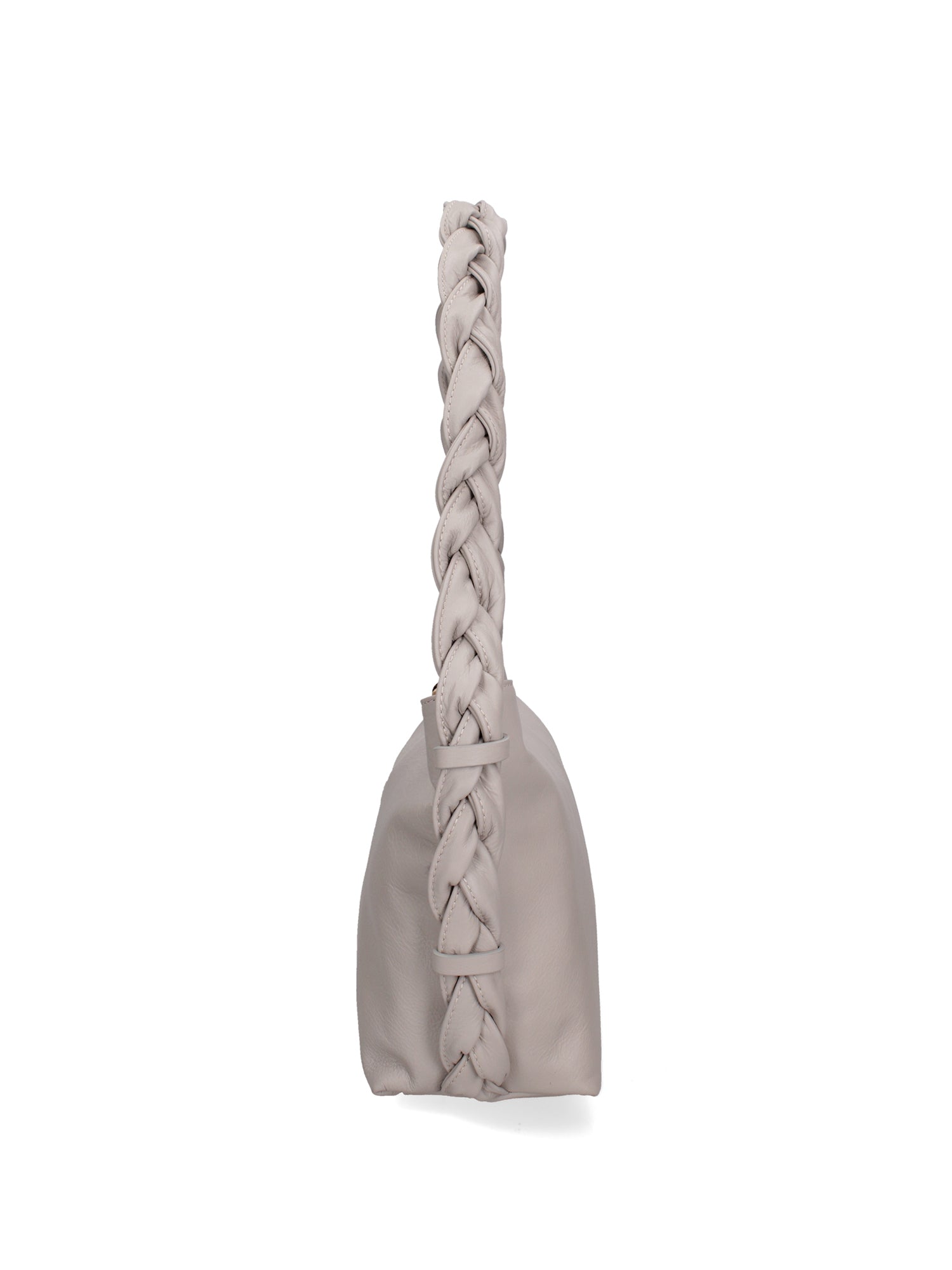 Isara Borsa a spalla da donna Vera pelle 07170-S86 GRIGIO Gave Lux