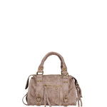 Erisia Borsa a spalla da donna Vera pelle 06091-009 TAUPE SCURO Gave Lux