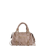 Erisia Borsa a spalla da donna Vera pelle 06091-009 TAUPE SCURO Gave Lux
