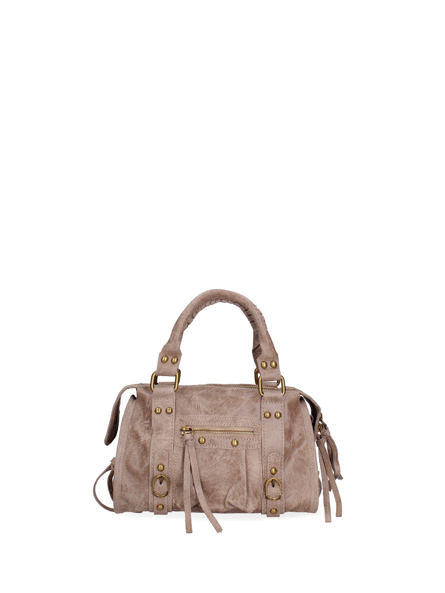 Erisia Borsa a spalla da donna Vera pelle 06091-009 TAUPE SCURO Gave Lux