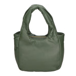 Virna Borsa a mano da donna Vera Pelle 06501-S14 VERDE SCURO Gave Lux