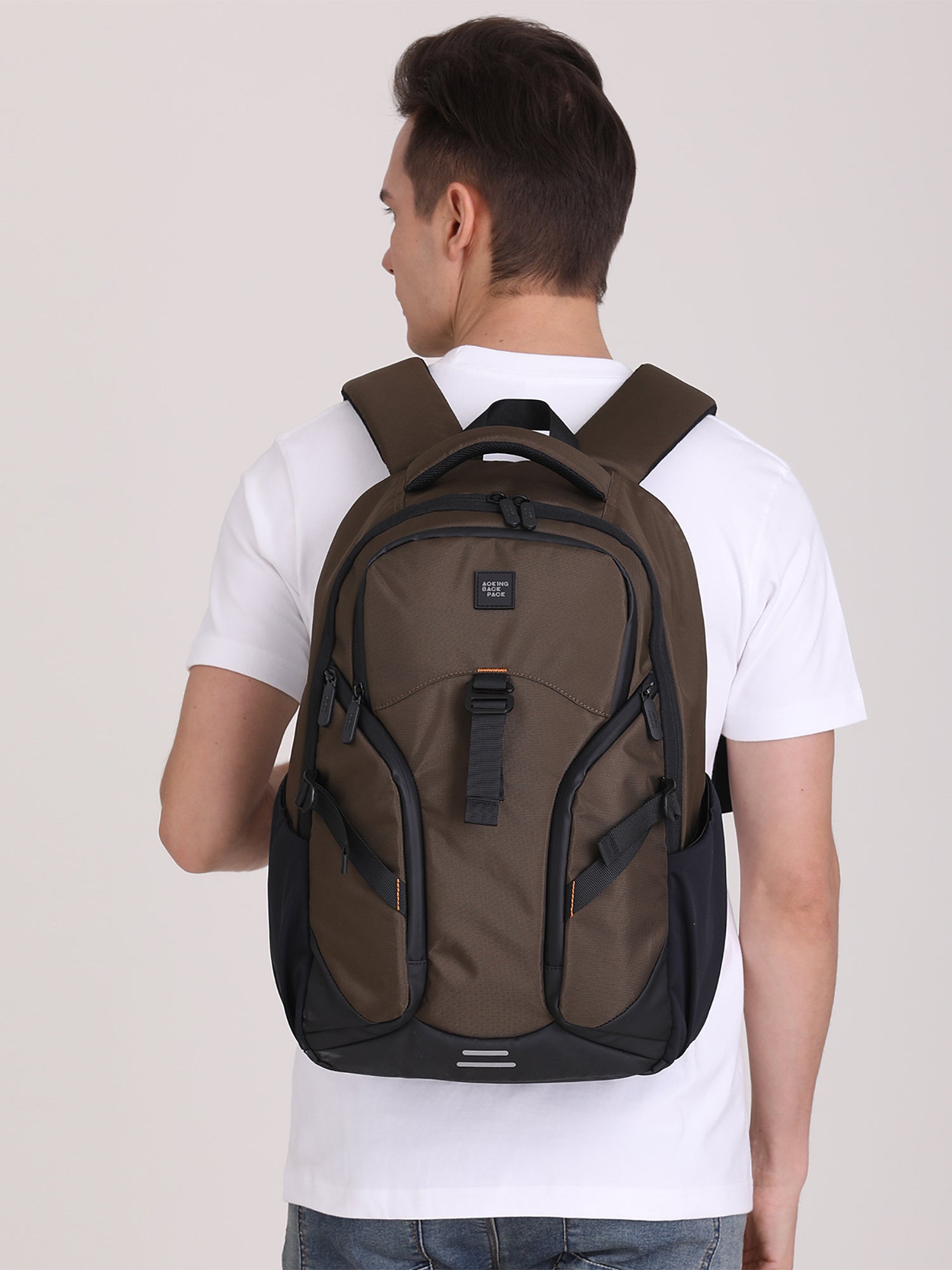 XN2686-BROWN Zaino unisex Celestia Lux Aoking