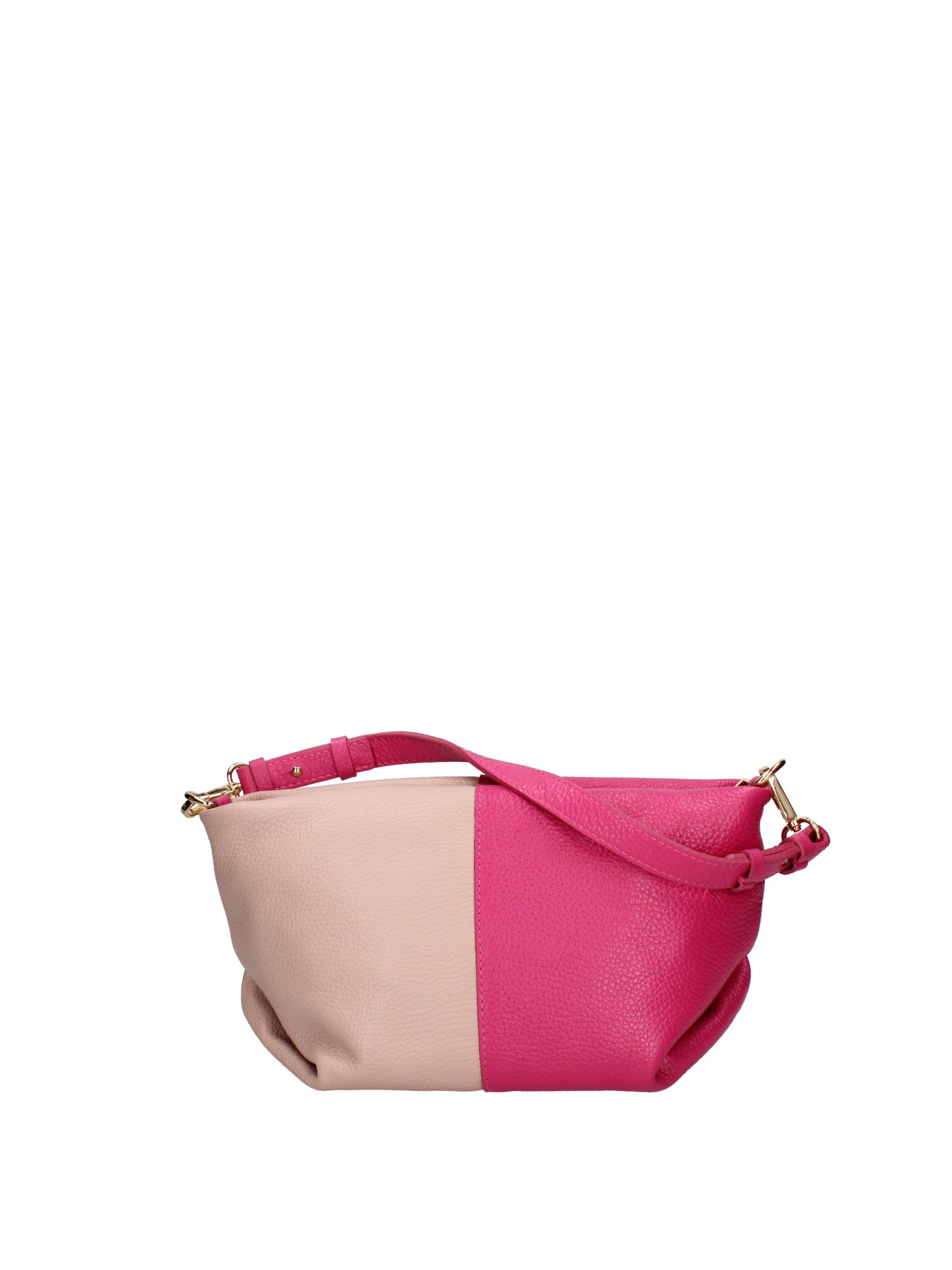 Borsa a spalla da donna Vera pelle 07165-D02 FUXIA+D68 CIPRIA Roberta Rossi