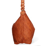 Asteria Borsa a spalla da donna Vera pelle 7799-CUOIO Gave Lux
