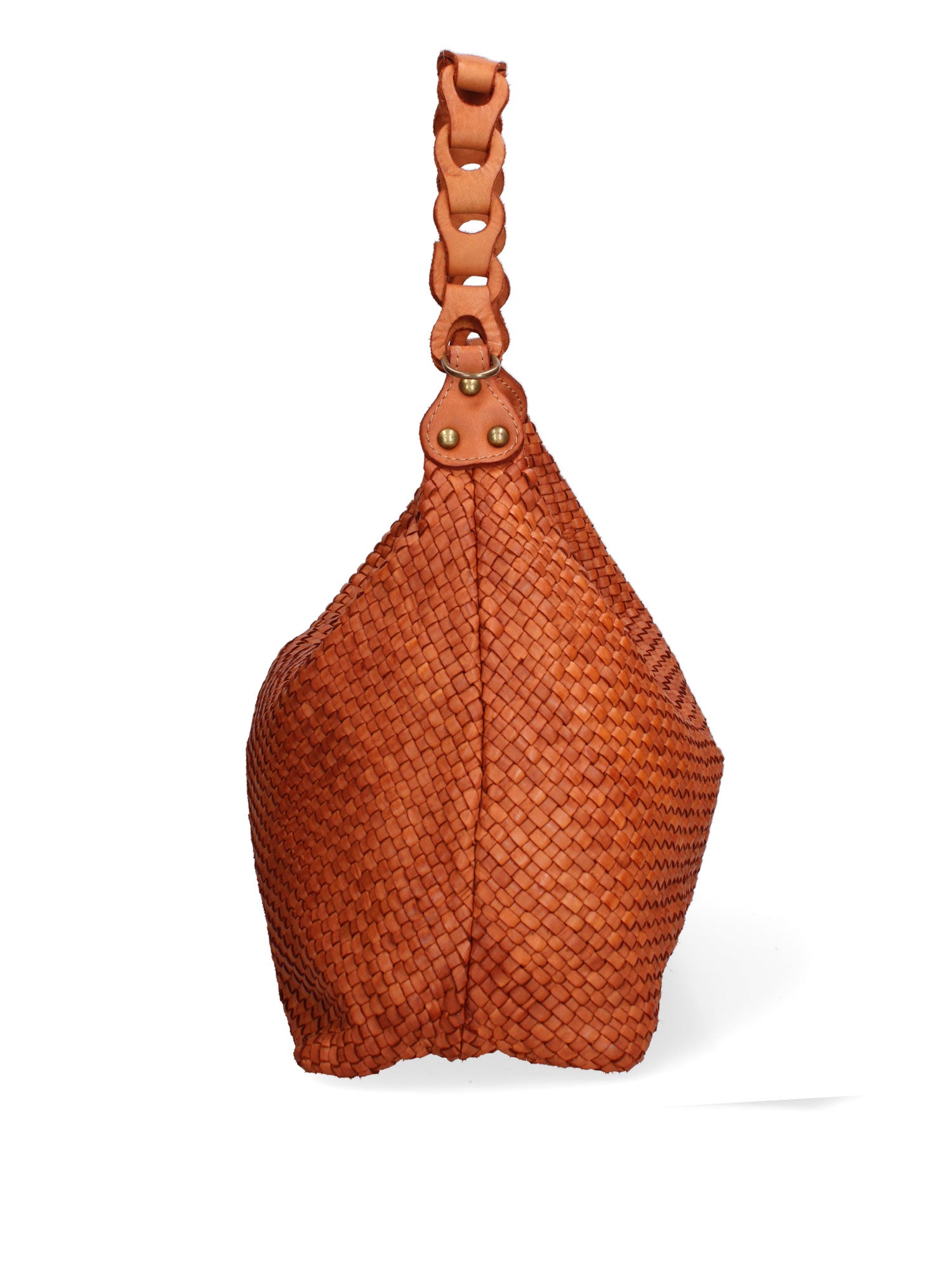 Asteria Borsa a spalla da donna Vera pelle 7799-CUOIO Gave Lux