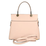 Borsa a mano da donna 100% vera pelle 7708-L105 ROSA Gave Lux