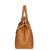 Aleria Borsa a mano da donna Vera pelle 8005-D44 CUOIO Gave Lux