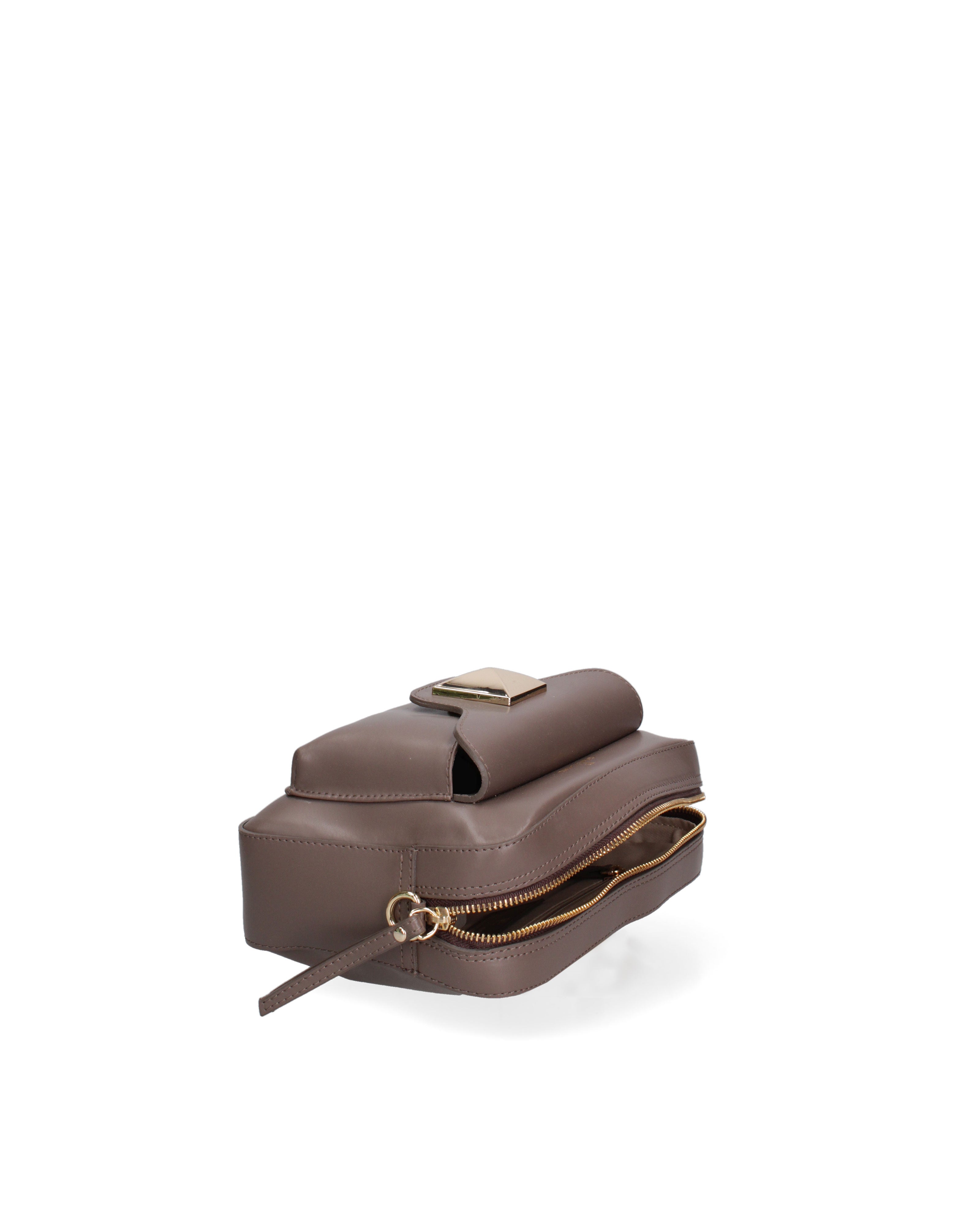 Luminara Elite Borsa a tracolla da donna Vera pelle 7935-L134 TAUPE SCURO Chiara Ferretti