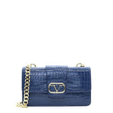 Jesolo Borsa a tracolla donna Ecopelle vegana VC-210-BLU NAVY 19V69 Italia