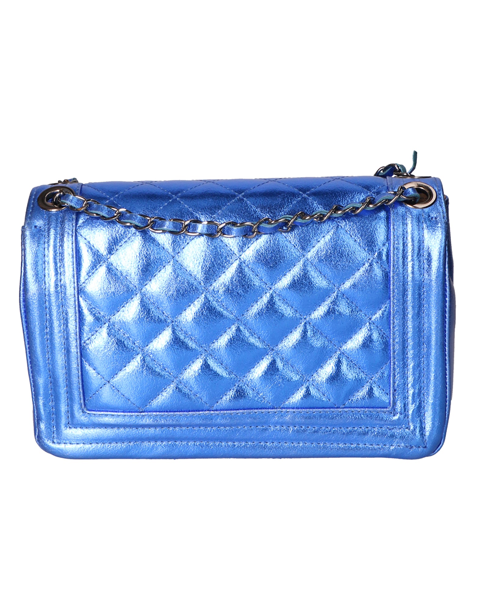 Azura Borsa a tracolla da donna Vera pelle 1138-BLU ELETTRICO Gave Lux