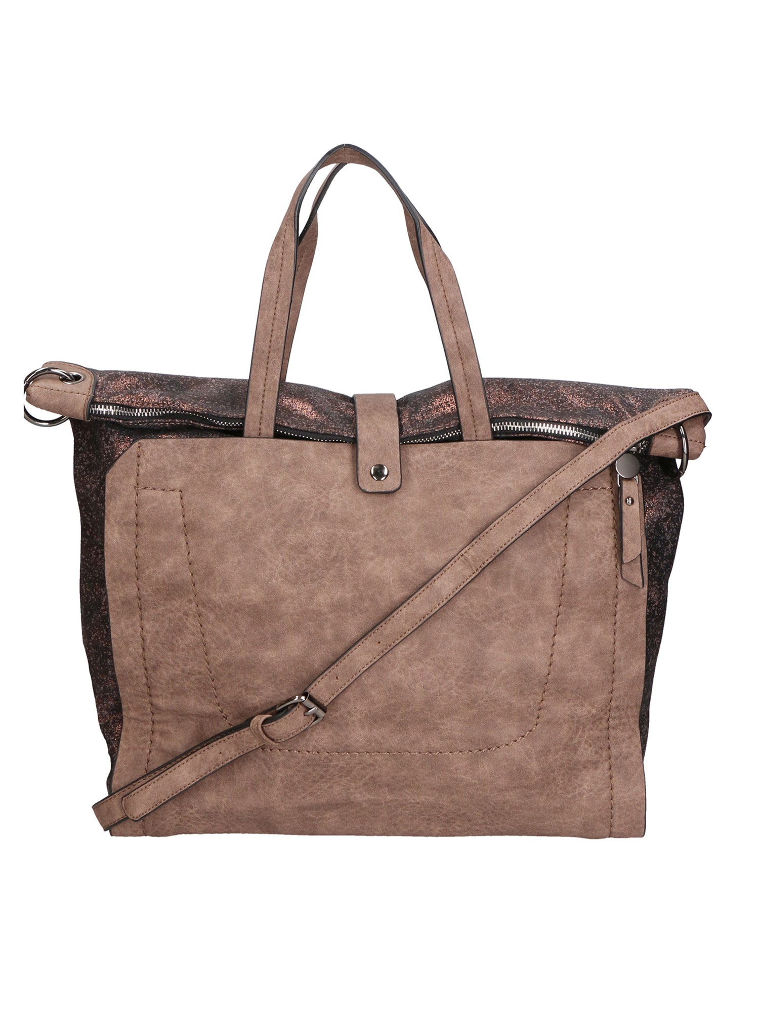 Rosella Borsa a mano da donna Ecopelle LK0245-FANGO Gave Lux