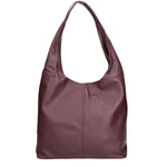 Aria Borsa a mano da donna 100% pelle 07029-D54 BORDO SCURO Gave Lux