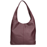 Aria Borsa a mano da donna 100% pelle 07029-D54 BORDO SCURO Gave Lux