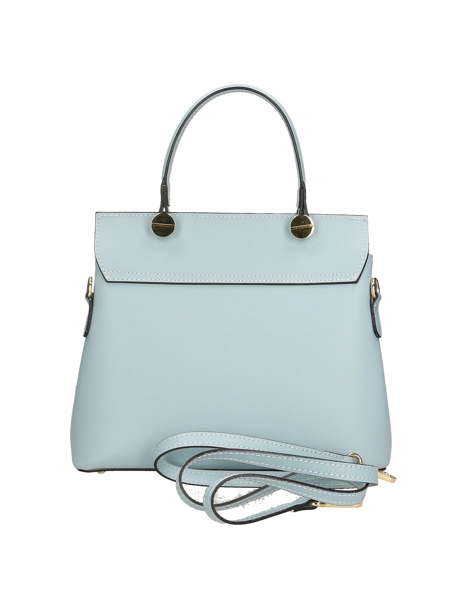 Borsa a mano da donna 100% vera pelle 7708-L366 CIELO Gave Lux