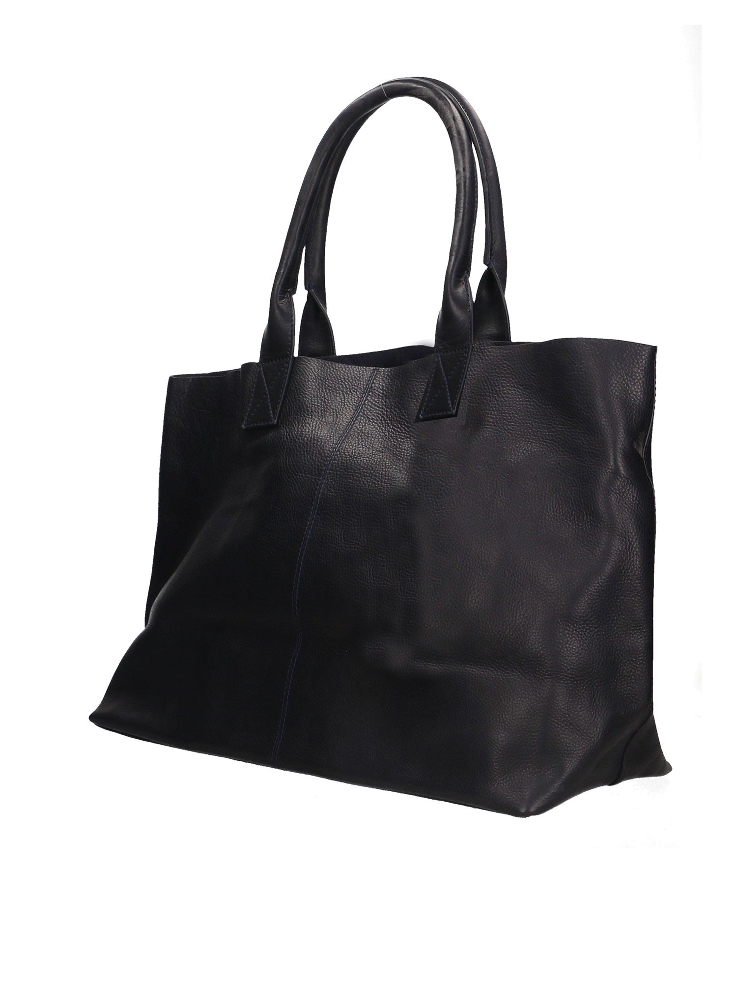 Morea Borsa Shopper da donna Vera Pelle 518907-D26 BLU SCURO Gave Lux
