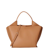 Borsa a mano da donna 100% pelle riciclata 07226-Cuoio Viola Castellani