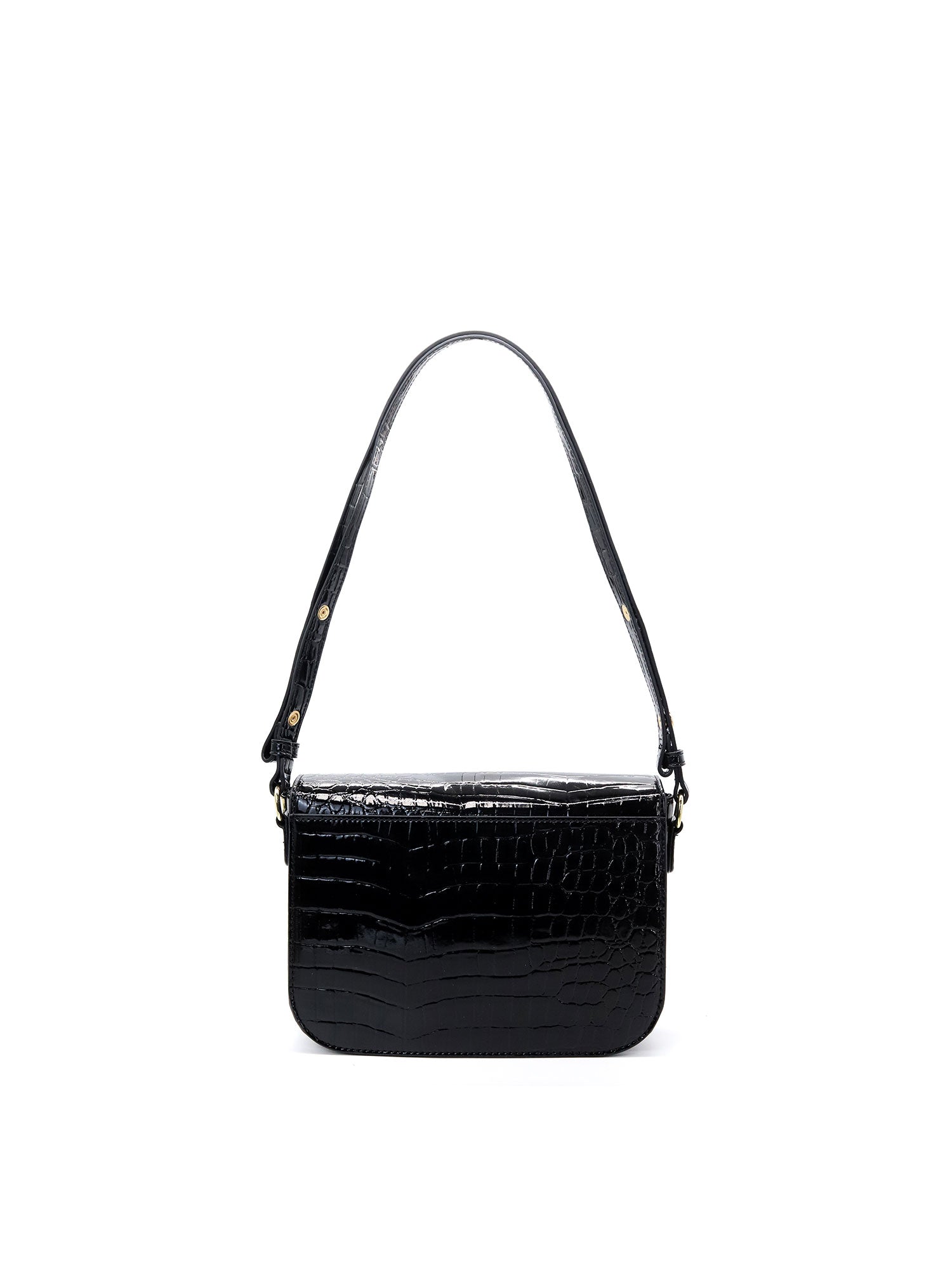 HERA Borsa a tracolla da donna Ecopelle VC-209-NERO 19V69 Italia