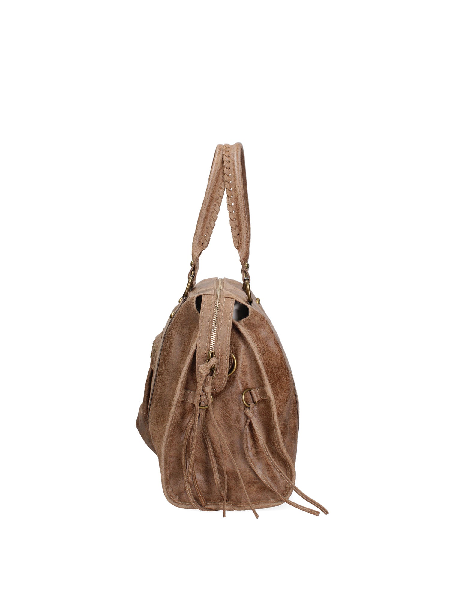 Elara Borsa a spalla da donna Vera pelle 06090-NOCCIOLA Gave Lux