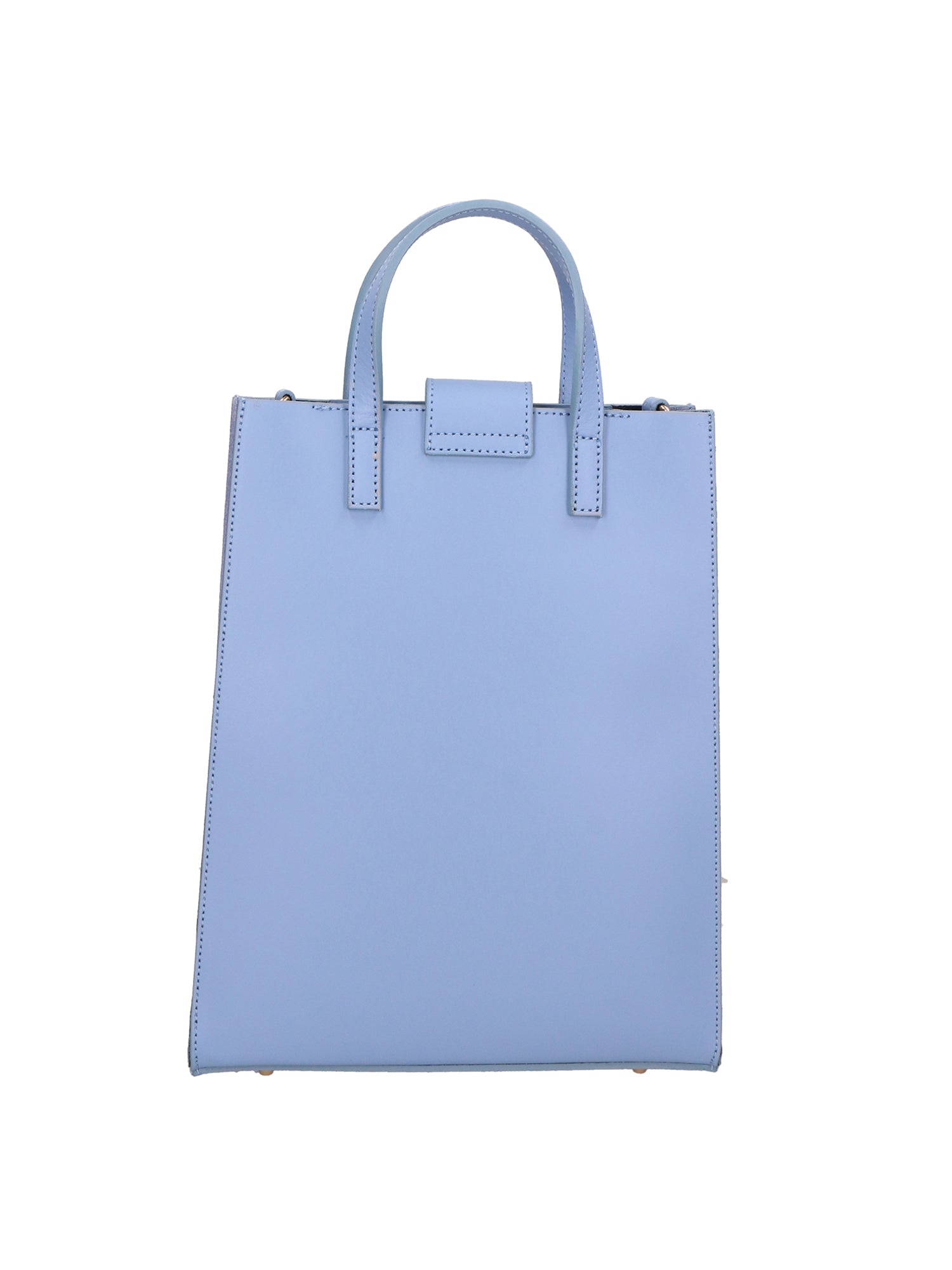 Giuseppina Borsa a mano da donna Vera pelle 05990-L220 AZZURRO+54 AZZURRO Gave Lux