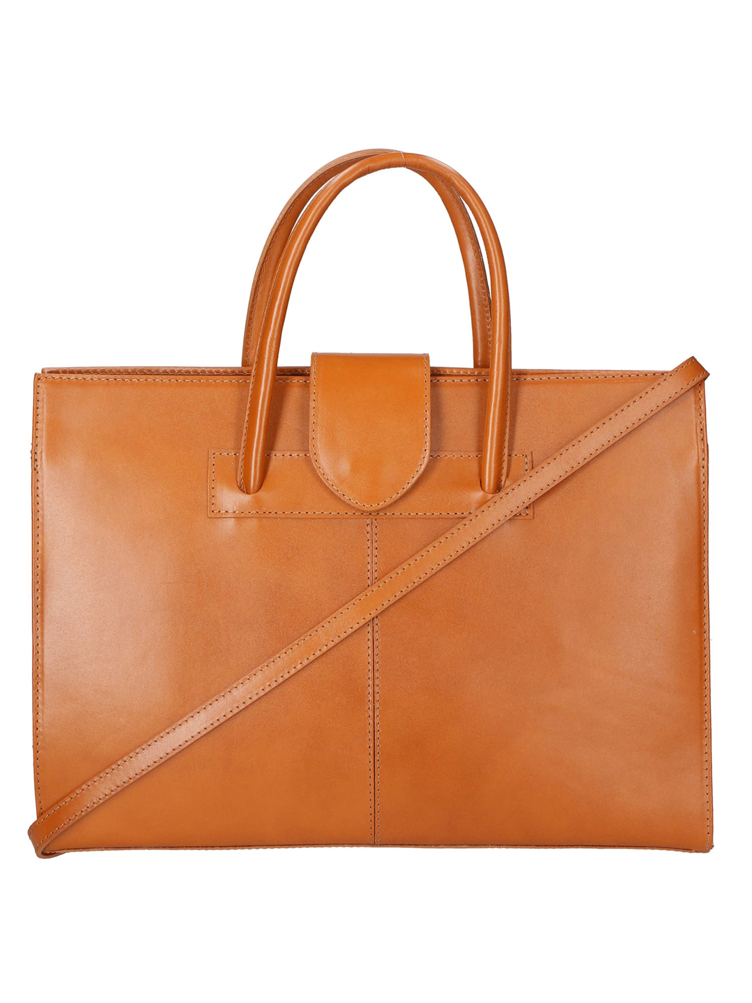 Evelina Borsa a mano da donna 100% pelle 9025-CUOIO Gave Lux