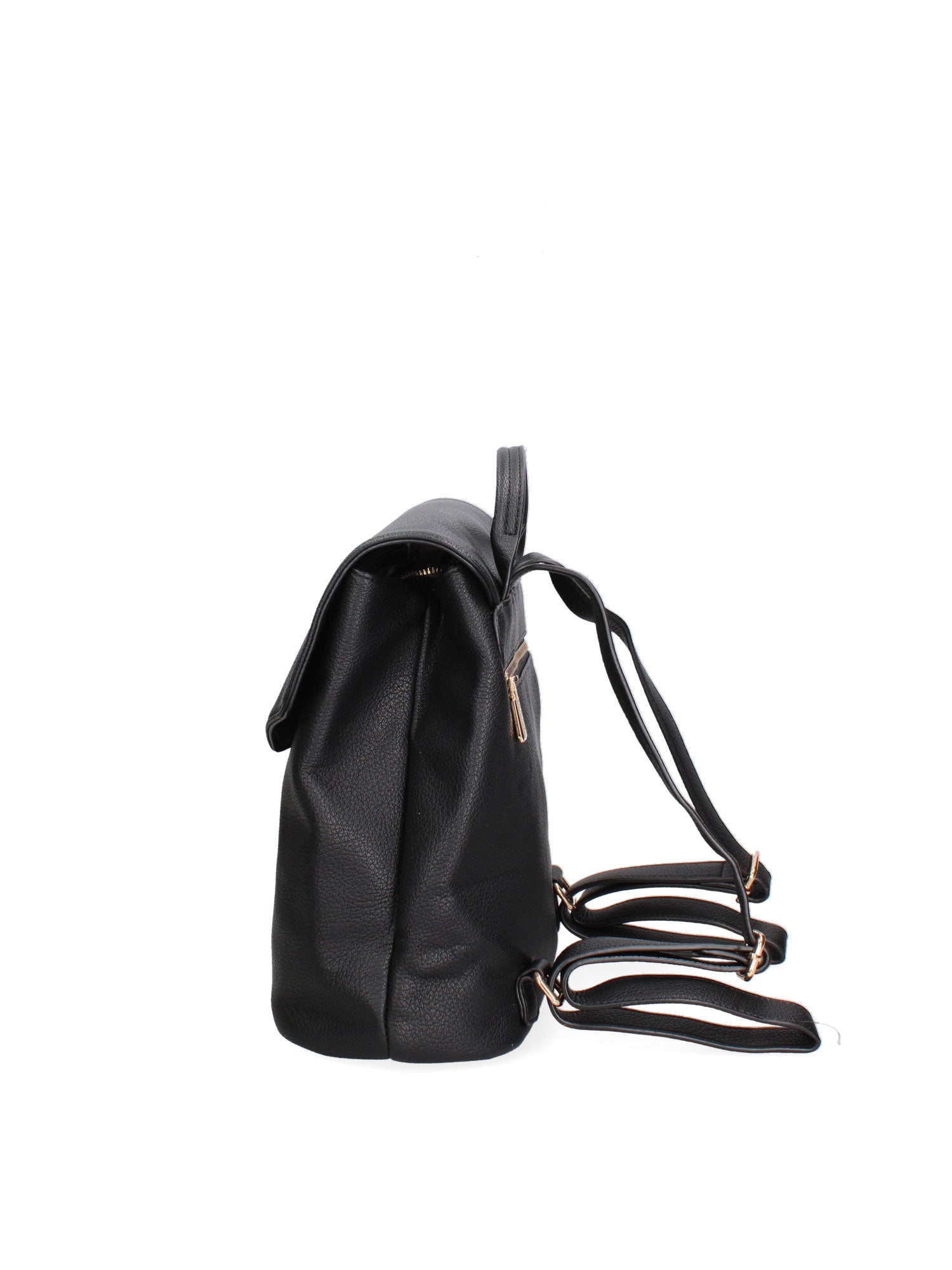 Zaino da donna in ecopelle Casual 640-2-BLACK Diana&co