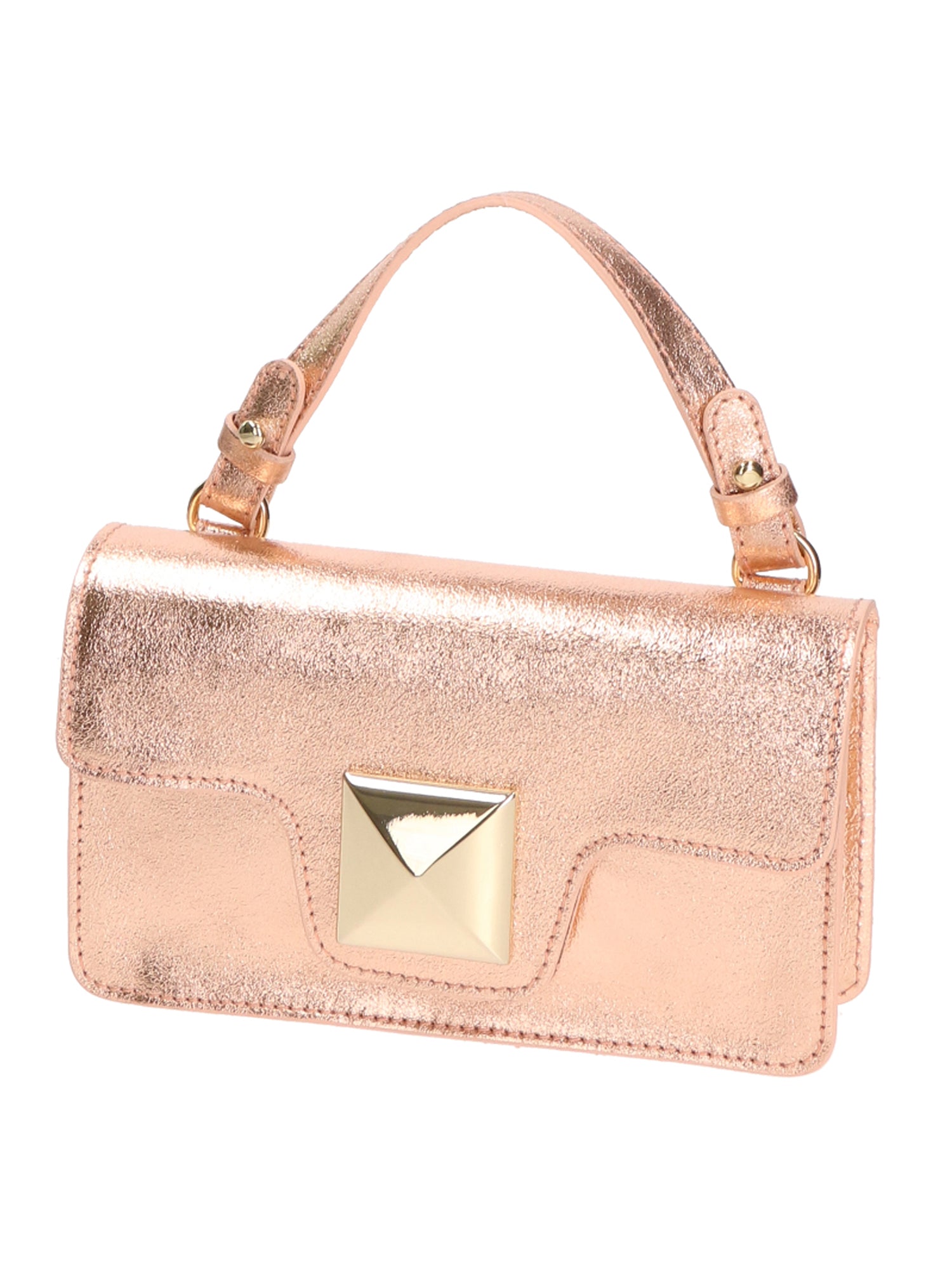 Hellen Borsa a mano da donna Vera pelle 06010-L012 ROSA Gave Lux