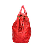 Devis Borsa a mano da donna Vera pelle 80014-023 ROSSO Gave Lux