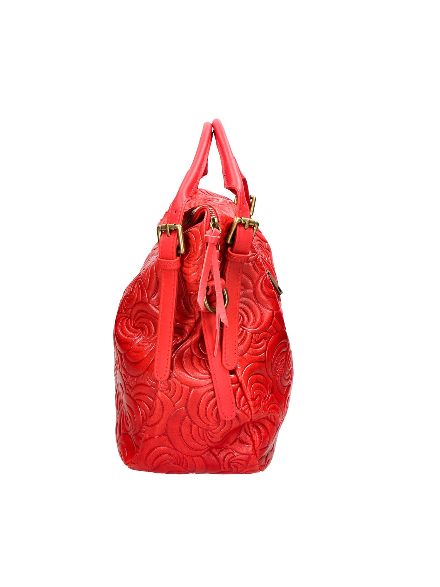 Devis Borsa a mano da donna Vera pelle 80014-023 ROSSO Gave Lux