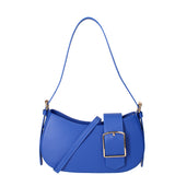 Borsa a spalla da donna 100% vera pelle 07213-L115 BLUETTE Roberta Rossi
