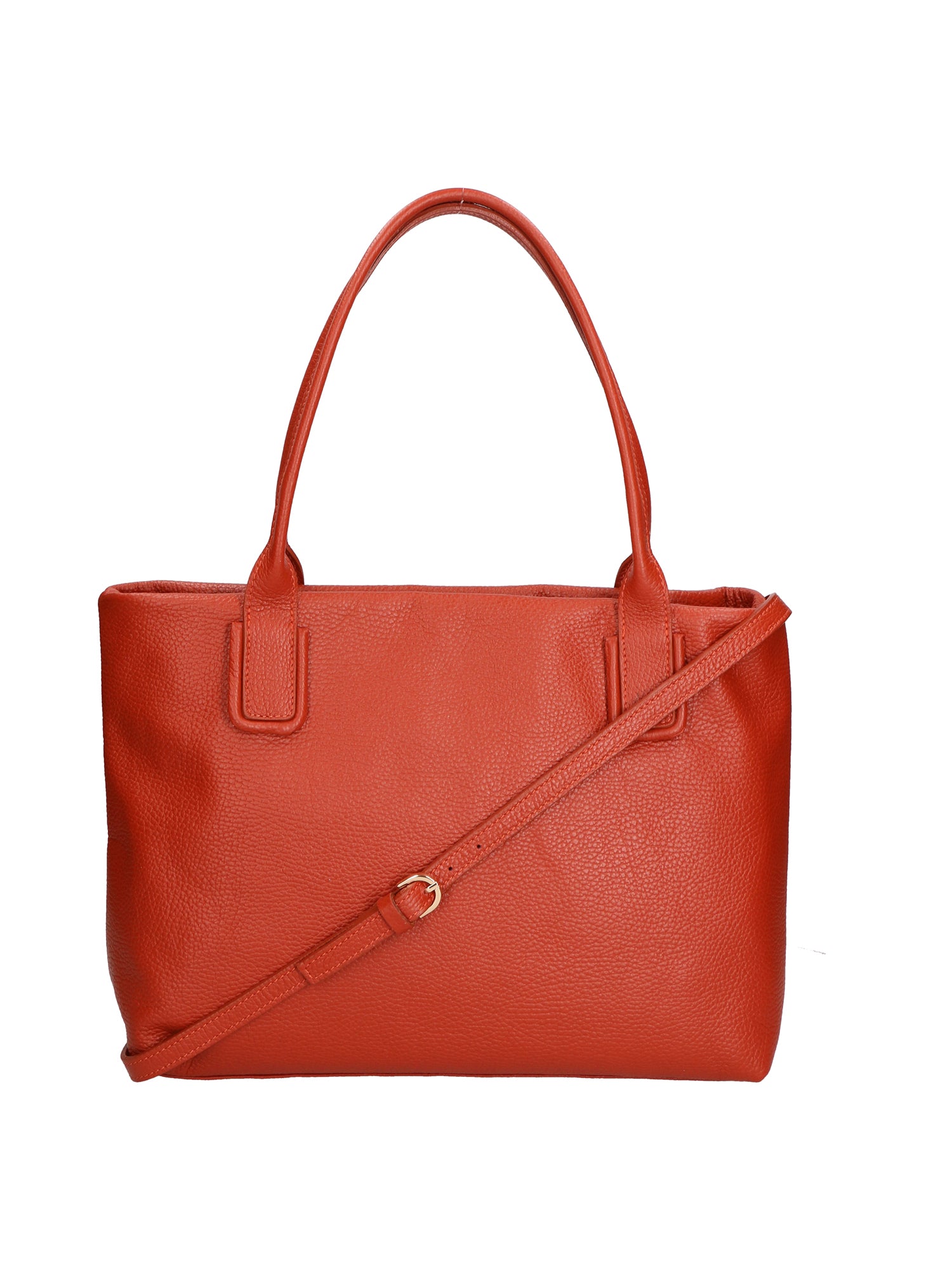 Lorena Borsa a spalla da donna Vera pelle 06506-D61 MATTONE Gave Lux