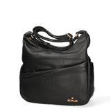 Borsa a tracolla da donna Ecopelle BC1382-BLACK B Cavalli