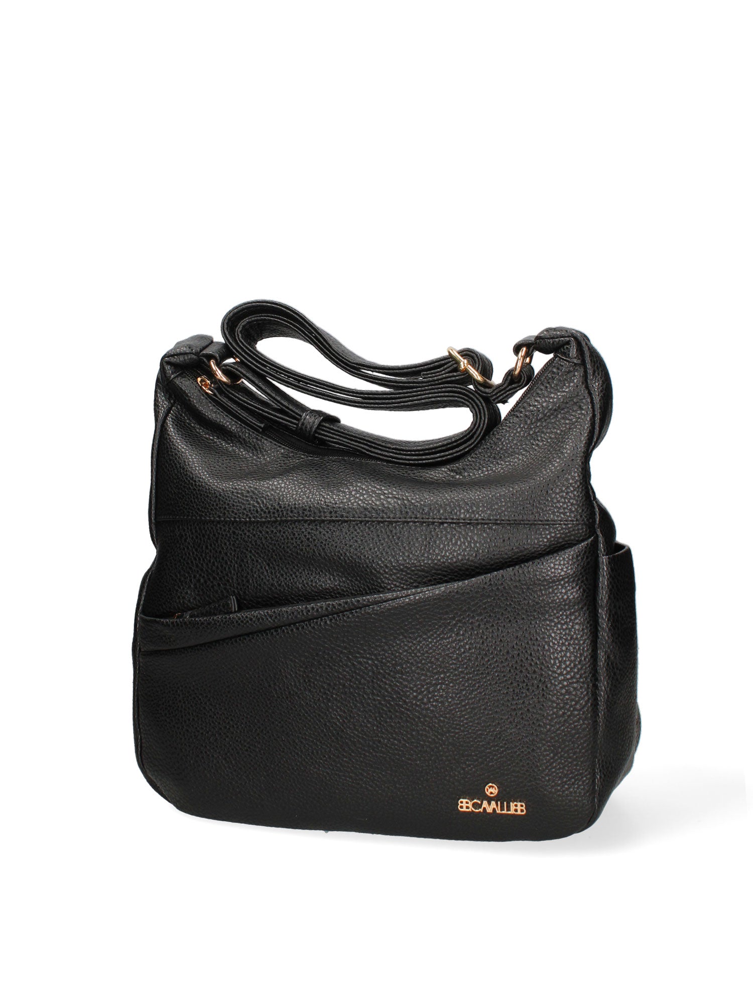 Borsa a tracolla da donna Ecopelle BC1382-BLACK B Cavalli