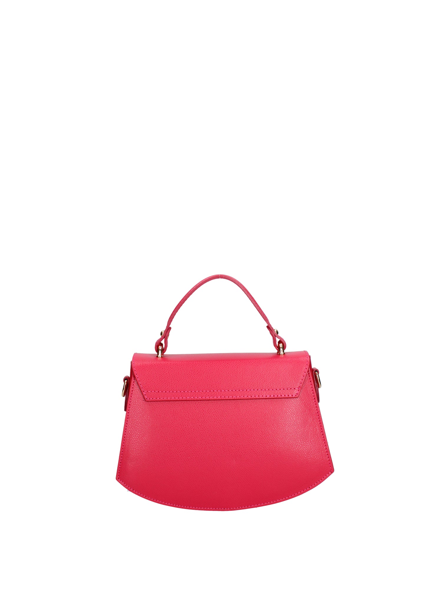 Borsa a mano da donna 100% vera pelle 07202-P 628 FUXIA Roberta Rossi
