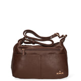 Borsa a spalla da donna Ecopelle BC1345-COFFEE B Cavalli