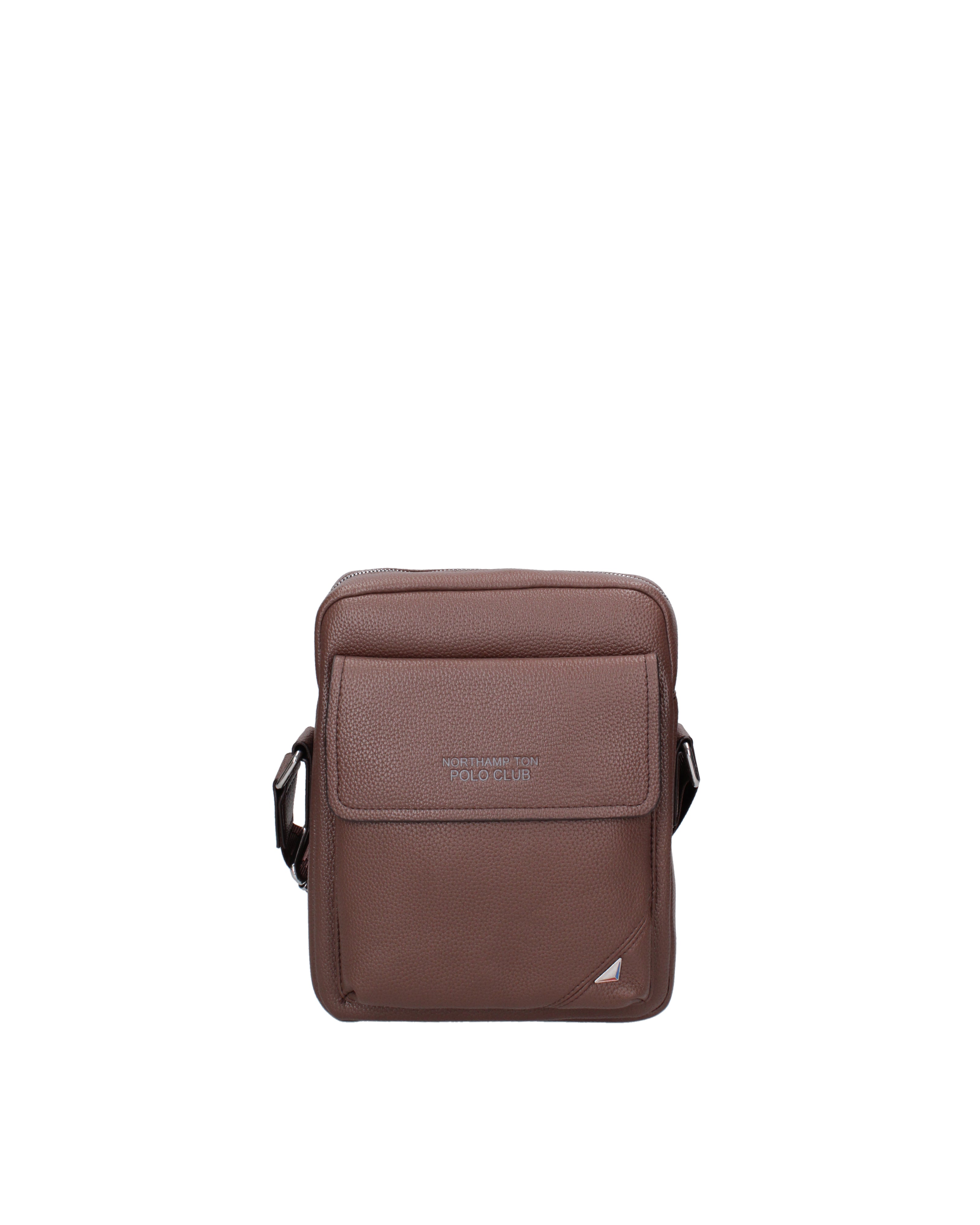 Borsa a tracolla uomo 100% pelle PU PCL3022-KHAKI Northampton Polo Club
