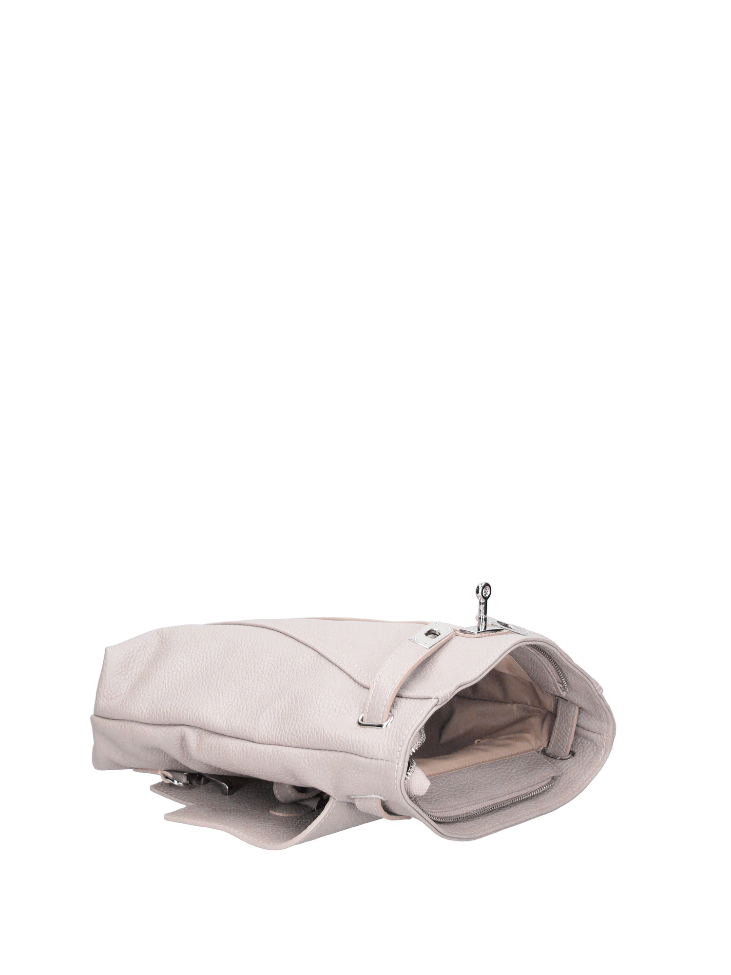Borsa a mano da donna Vera pelle 07248-D37 LATTE Roberta Rossi