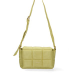 Borsa a spalla da donna Ecopelle DC3323-1-APPLE GREEN Diana&co