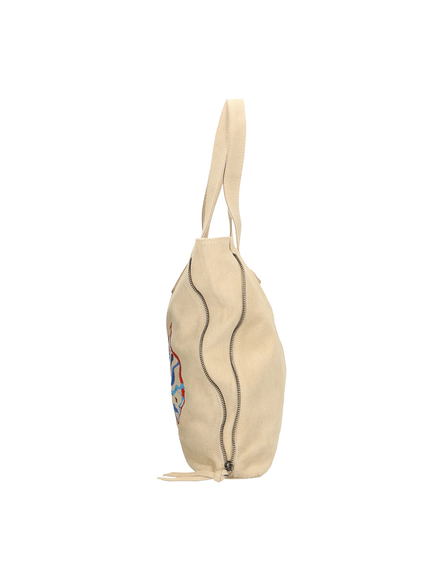 Papillon Borsa a spalla da donna Vera pelle 8620-BEIGE Gave Lux
