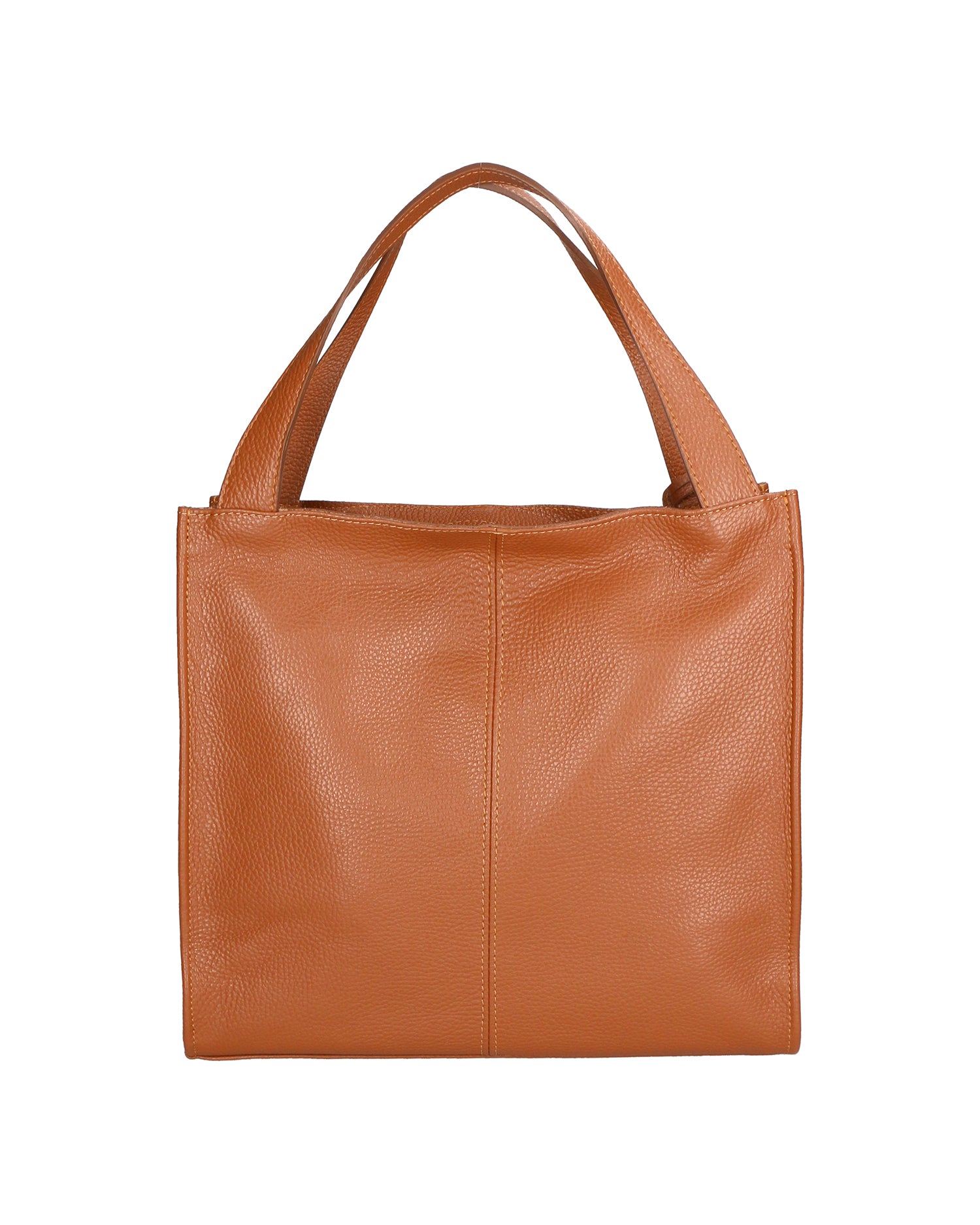 Seraphina Ultra Borsa a spalla da donna Vera pelle 3311-D17 CUOIO SCURO DARK COGNAC Gave Lux