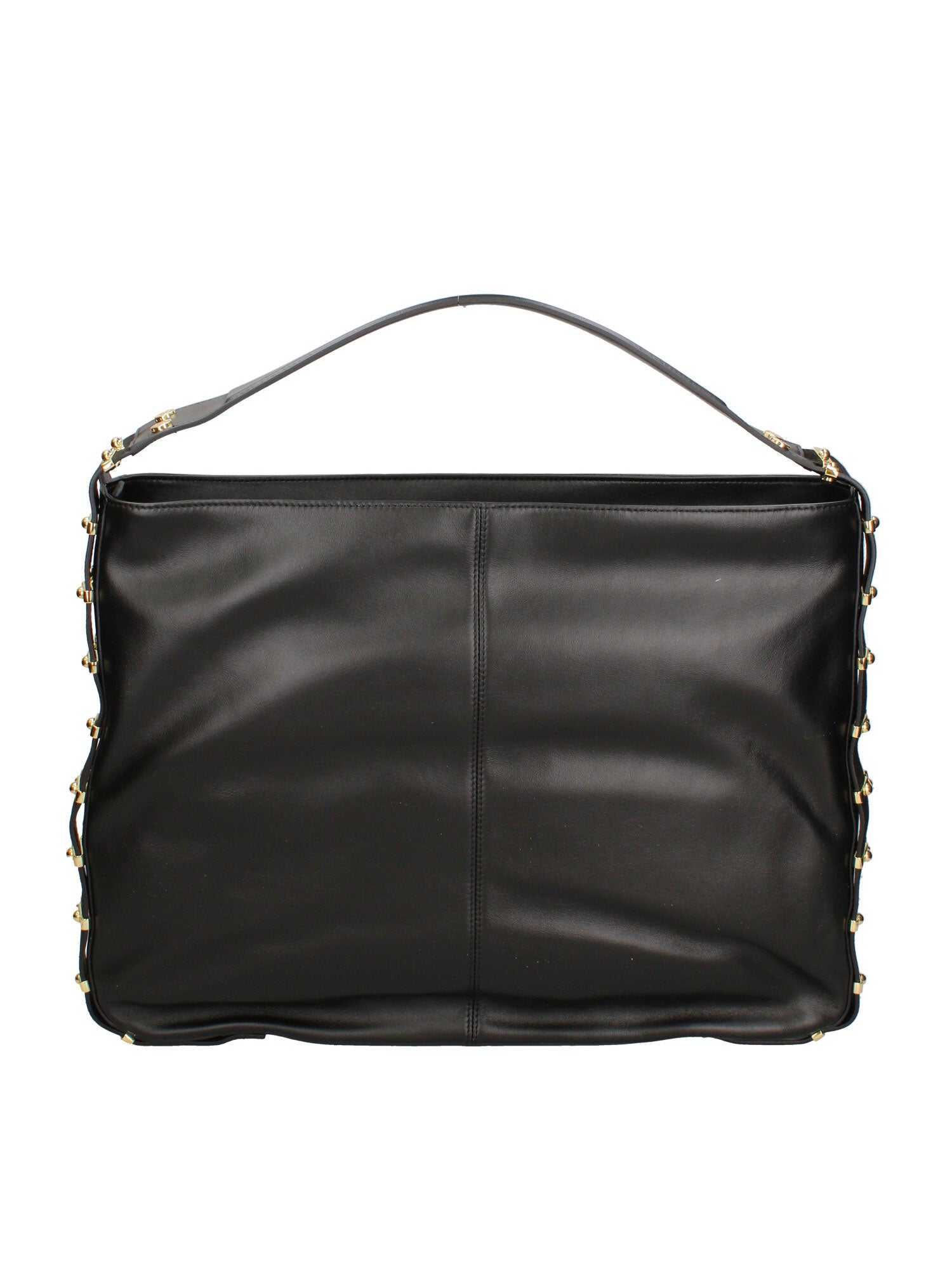 Erisia Chic Borsa a spalla da donna Vera pelle B17223-NERO Braccialini