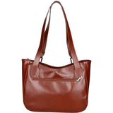 Eva Borsa a spalla da donna Vera pelle 9024-MARRONE BROWN Gave Lux