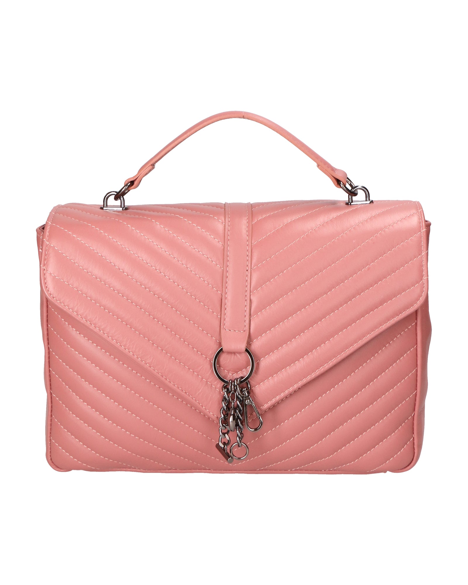 Valoria Nova Borsa a mano da donna Vera pelle 1134-ROSA Chiara Ferretti