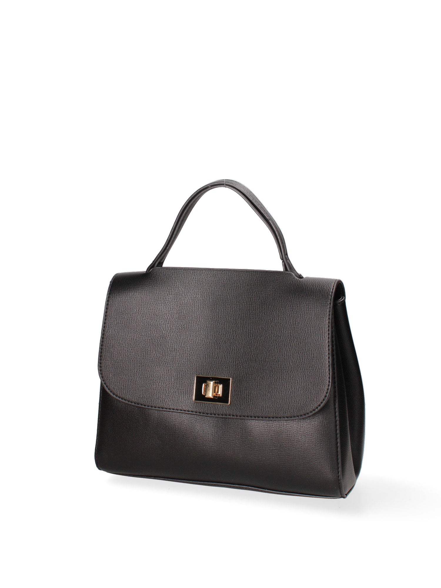 Borsa a mano da donna Ecopelle 635-1-BLACK Diana&co