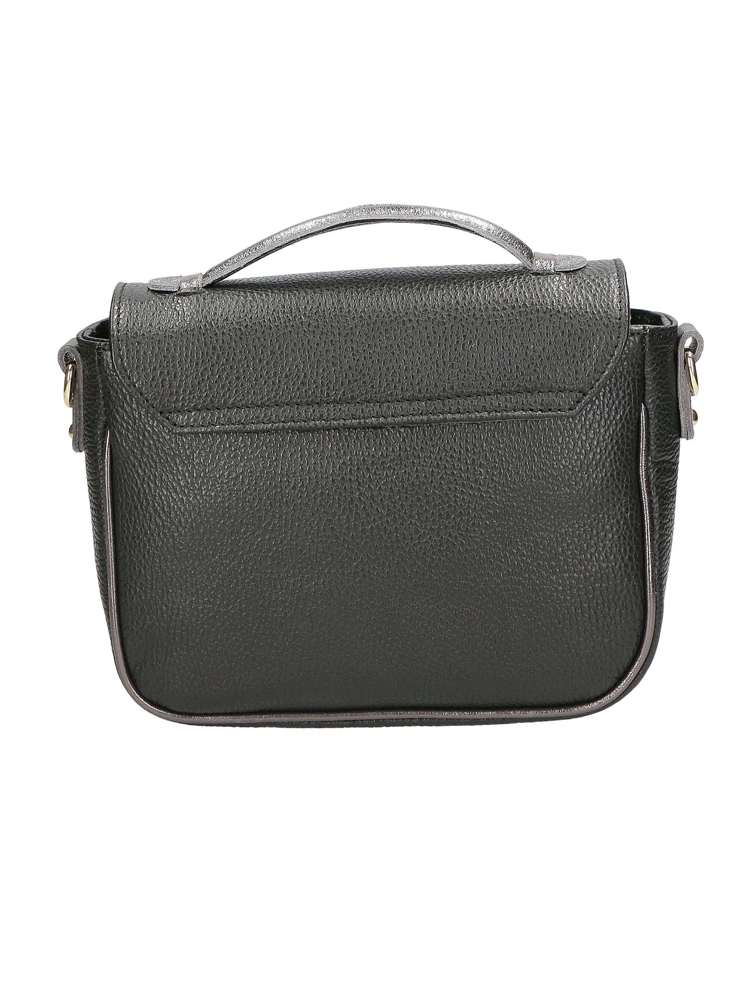 Aida Borsa a mano da donna Vera pelle 04723-NERO L020 Gave Lux