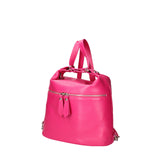 Bianca Borsa a spalla da donna Vera pelle 07136-D02 FUXIA Viola Castellani