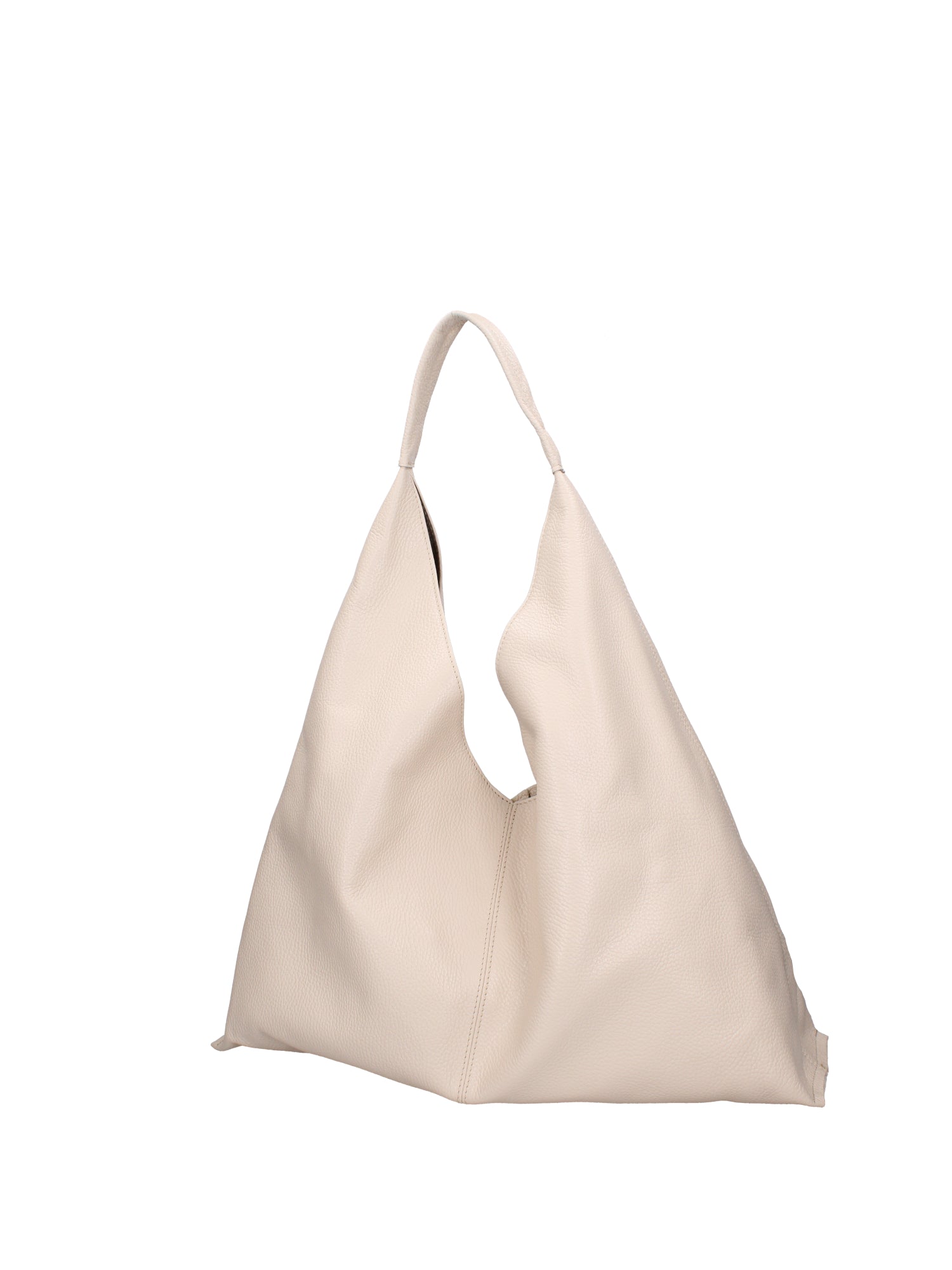 Borsa a mano da donna 100% vera pelle 07209-D37 LATTE Roberta Rossi