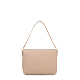 Borsa a spalla da donna 100% pelle vegana PU 740-1PT-LIGHT CREAM Diana&co