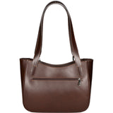 Eva Borsa a spalla da donna Vera pelle 9024-TMORO DARK BROWN Gave Lux